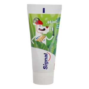 خمیر دندان کودک سیگنال مدل Mint حجم 50 میلی لیتر