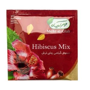 دمنوش گیاهی چای ترش مهرگیاه بسته 14 عددی